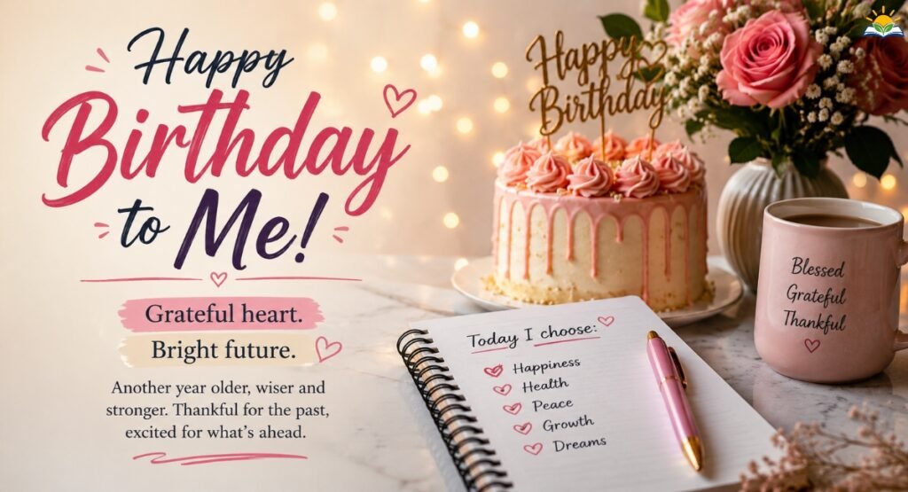 Birthday Quotes and Captions for Myself for social media