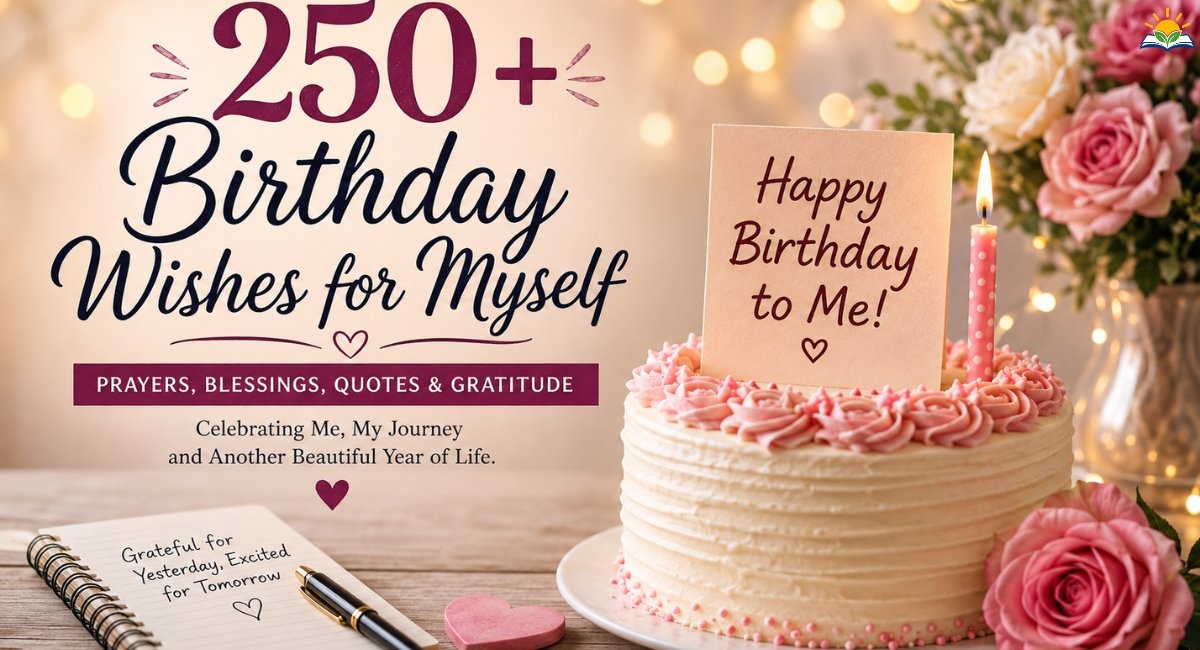 250+ Birthday Wishes for Myself with prayers, blessings and quotes