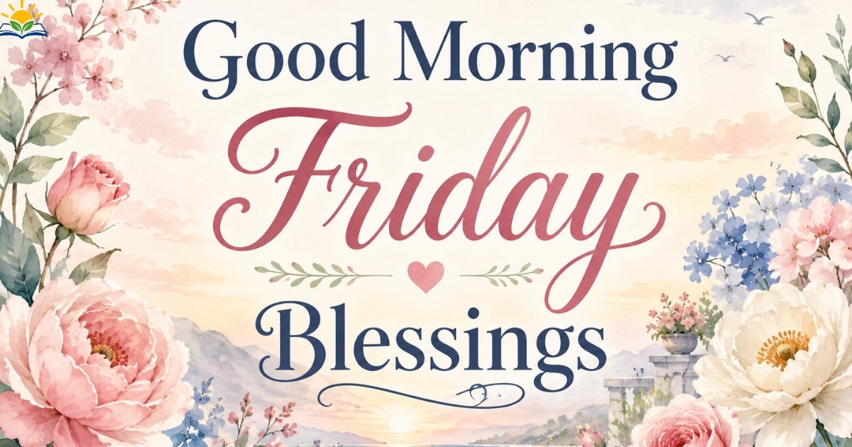 Good Morning Friday Blessings