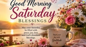 Good Morning Saturday Blessings