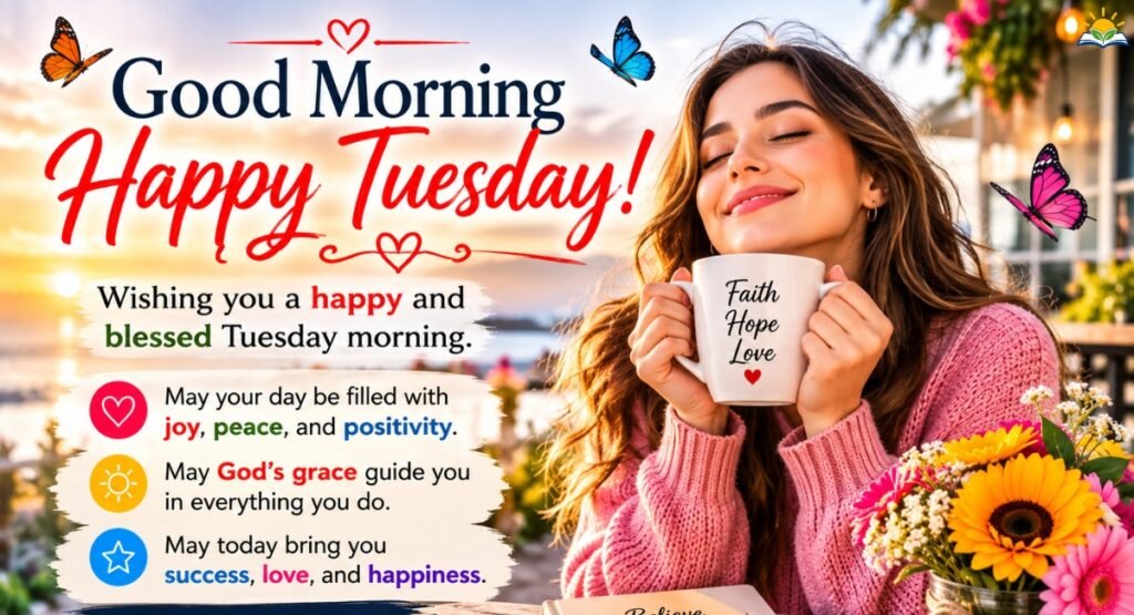 happy and blessed Tuesday morning wishes for a joyful day
