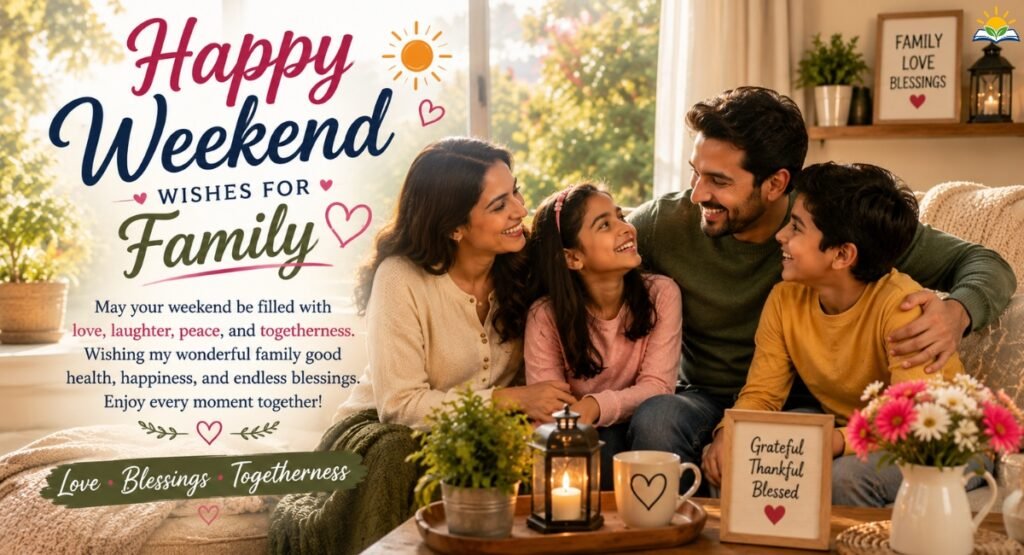 Happy Weekend Wishes for Family
