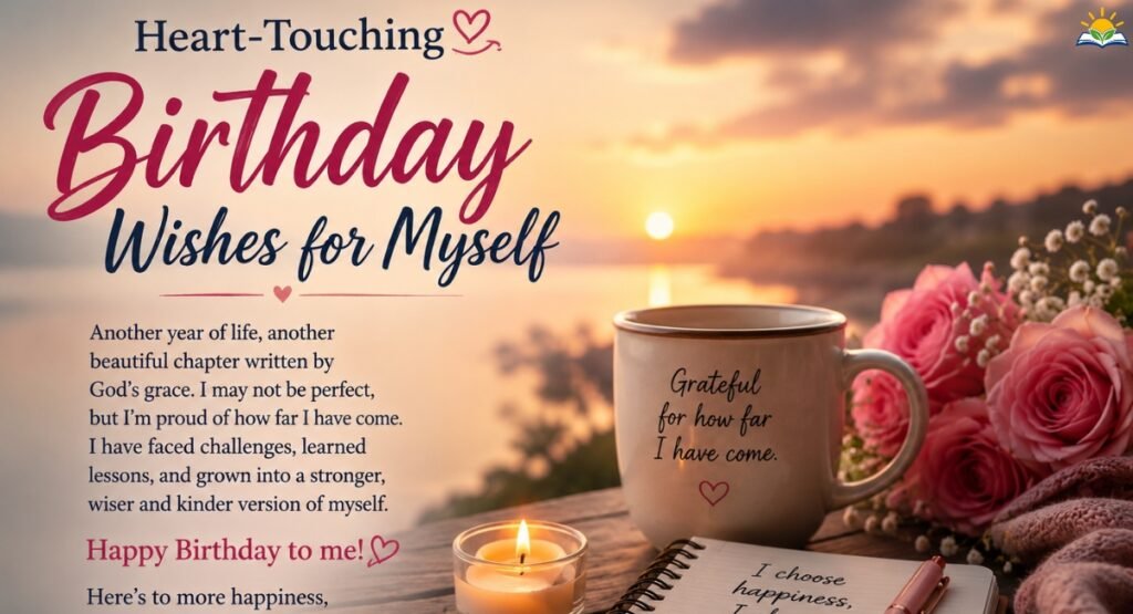 Heart-Touching and Emotional Birthday Wishes for Myself