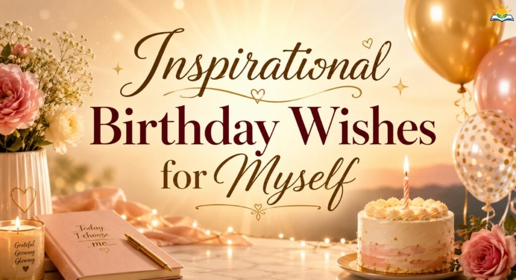 Inspirational Birthday Wishes for Myself for a new year of life
