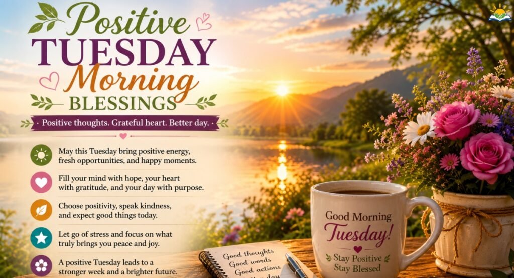 Positive Tuesday Morning Blessings