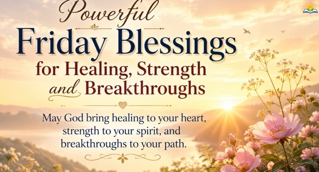 Powerful Friday Blessings for Healing, Strength and Breakthroughs