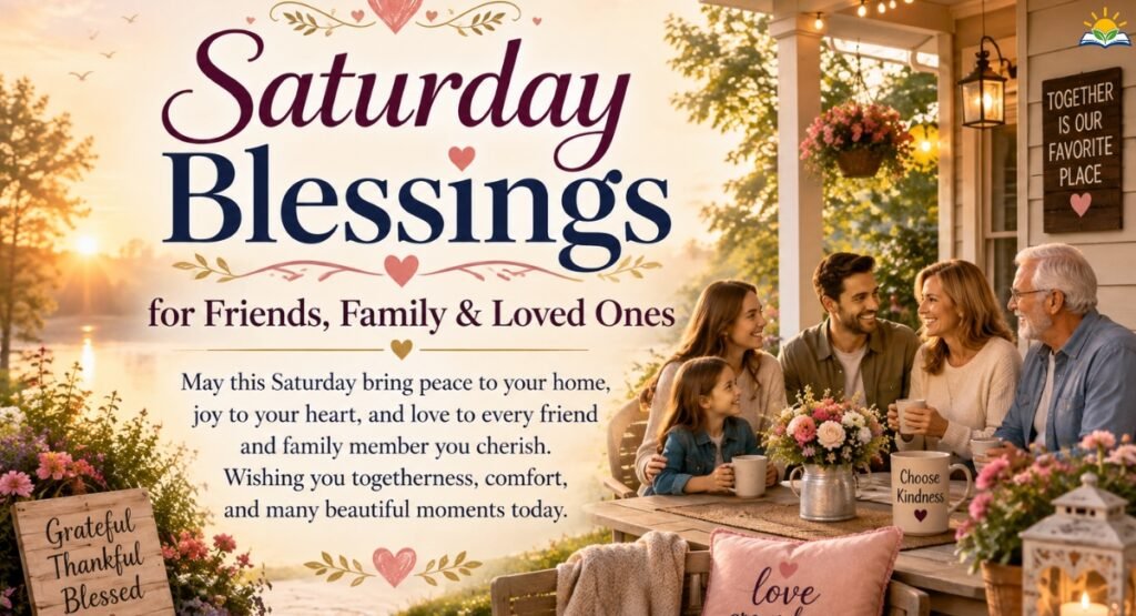 Saturday Blessings for Friends, Family & Loved Ones