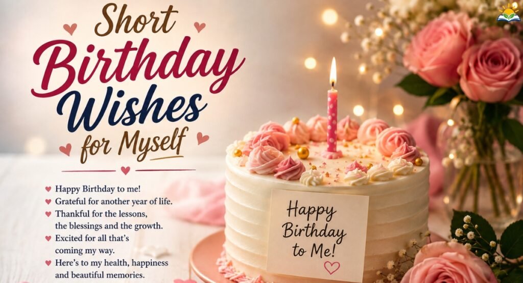 Short Birthday Wishes for Myself