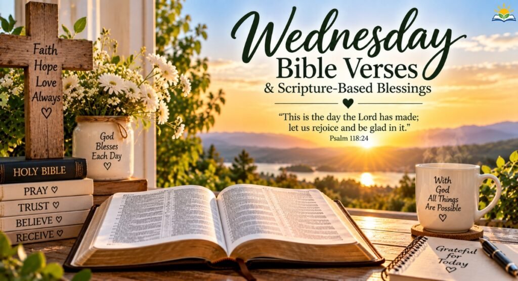 Wednesday Bible verses and scripture-based blessings