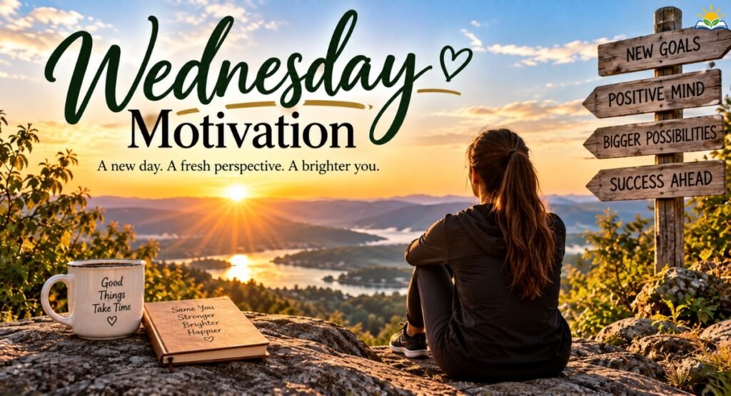 Inspirational Wednesday morning motivation and positivity